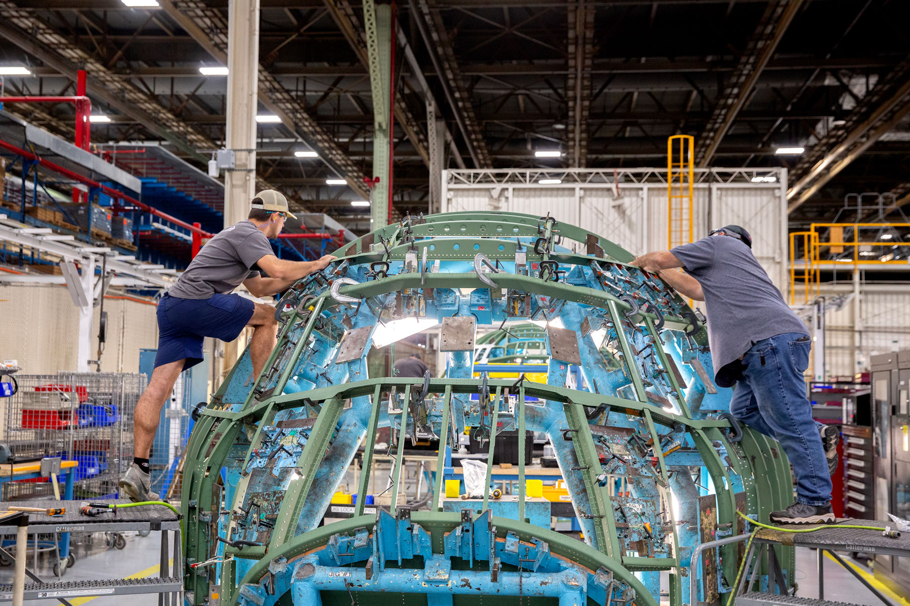 Largest defense manufacturing workforces